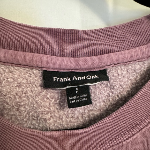 Frank and Oak Crewneck Sweater Fleece - Picture 3 of 3